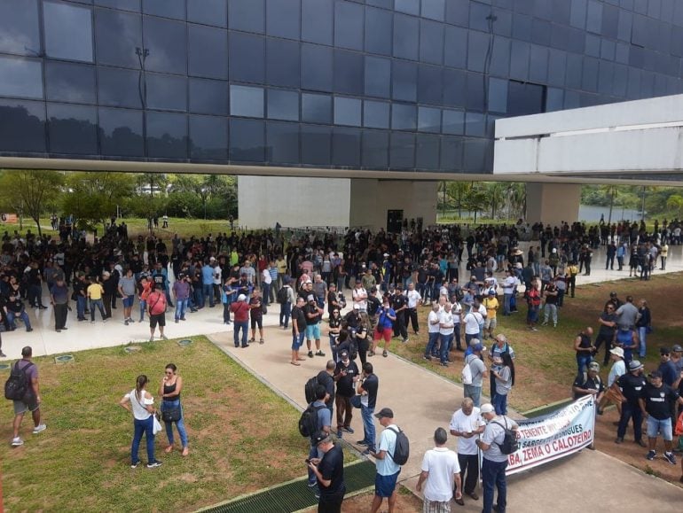Agentes das forças de segurança realizam nova manifestação nesta segunda-feira