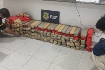 PRF apreende cerca de 200 kg de maconha em João Monlevade