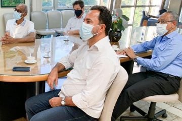 Parque Tecnológico: Marco Antônio Lage e João Izael se reúnem com ex-reitor da Unifei