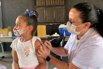 Covid-19: Itabira vacina crianças de 5 a 11 anos de idade