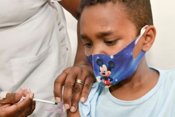 Covid-19: Brasil tem 58,8% das crianças de 5 a 11 anos com a 1ª dose