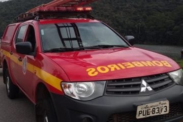 Itabirana desaparece no Rio Santo Antônio em São Sebastião