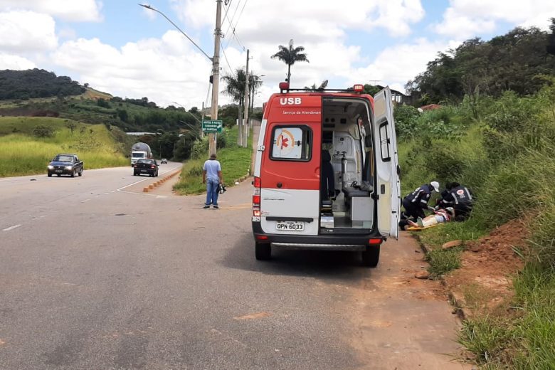 Acidente na rua Humberto Campos deixa mulher ferida