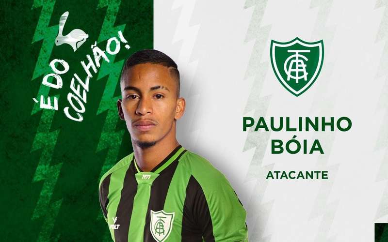 América anuncia a contratação do atacante Paulinho Boia, do Metalist