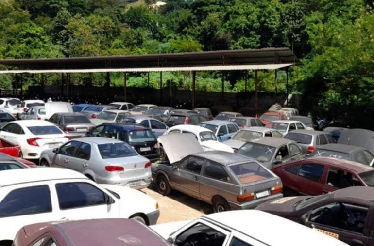 Polícia Civil realiza leilão de carros apreendidos em Ipatinga neste domingo