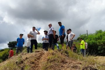 Especialista em construção de pistas esportivas visita Parque do Areão para possível parceria