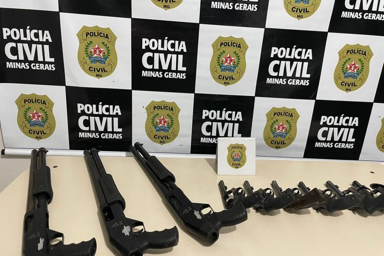 PCMG recupera armamento furtado de empresa de segurança em BH