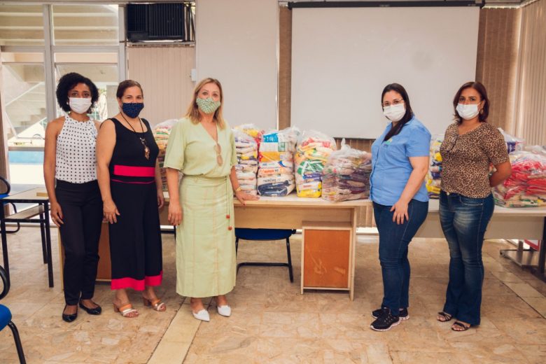 Alimentos arrecadados na Corrida Mulheres em Movimento são entregues para instituições de Itabira