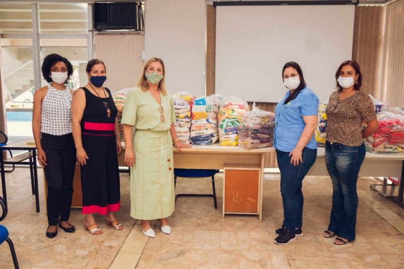 Alimentos arrecadados na Corrida Mulheres em Movimento são entregues para instituições de Itabira