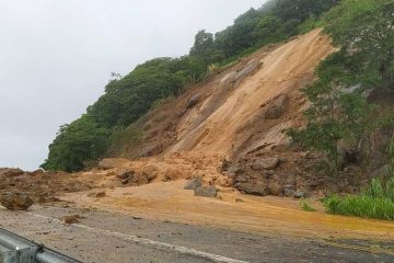 Chuvas no Rio: BR-101 tem 11 pontos de interdição