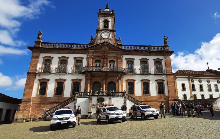 Polícia Militar recebe três viaturas para uso operacional na Região dos Inconfidentes