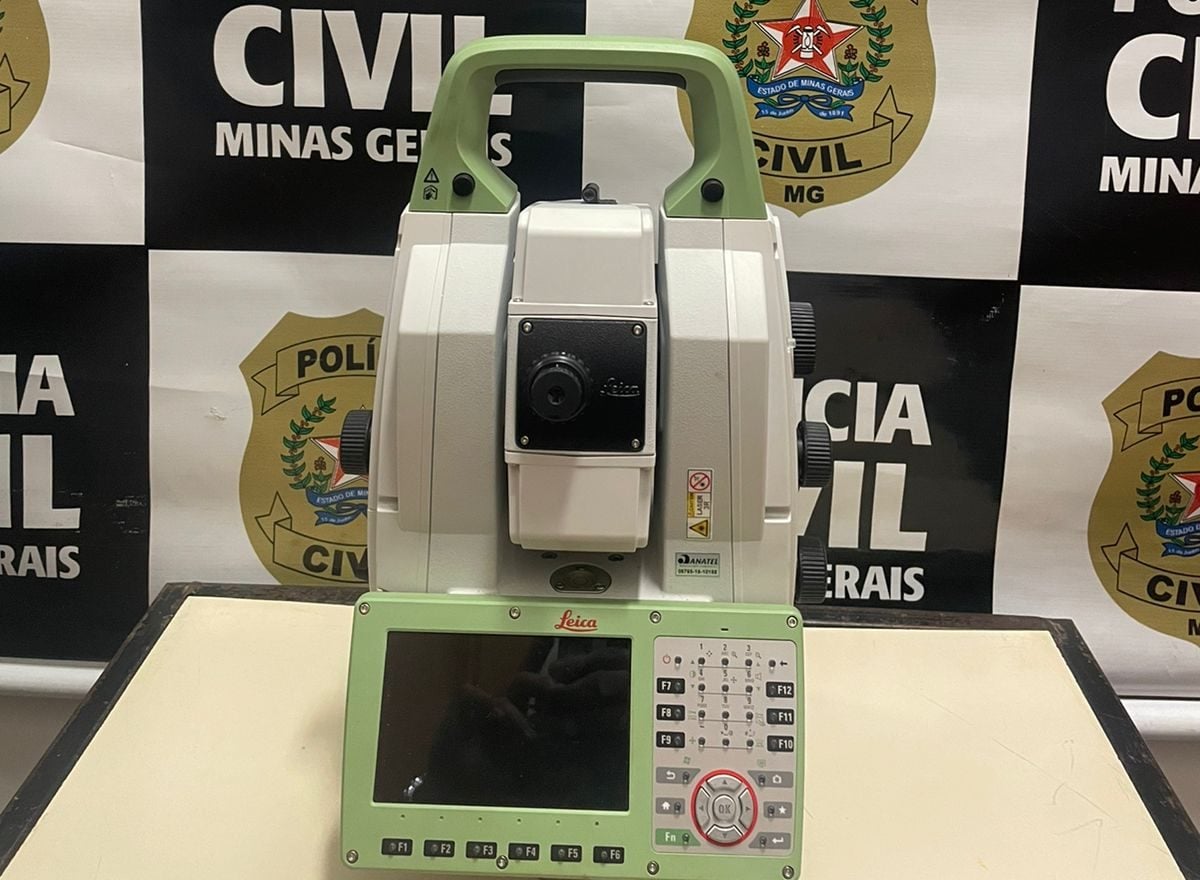 Polícia Civil recupera equipamento furtado avaliado em R$ 400 mil