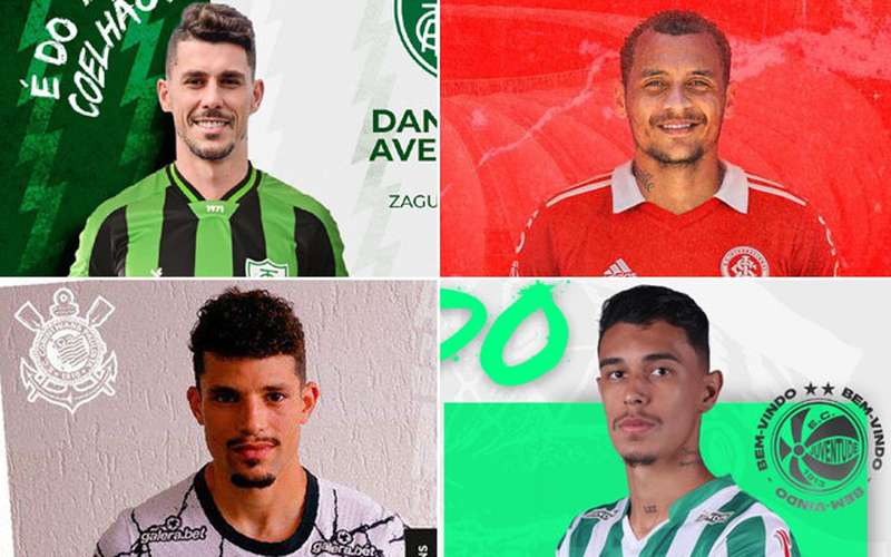 Veja todas as contratações dos clubes da Série A no último dia da janela