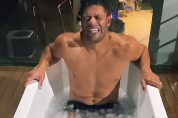 Hulk, do Atlético, faz incrível trabalho de recuperação em casa; veja vídeo