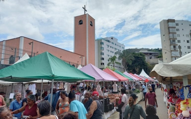 Feira Regional da Economia Popular Solidária movimenta Monlevade