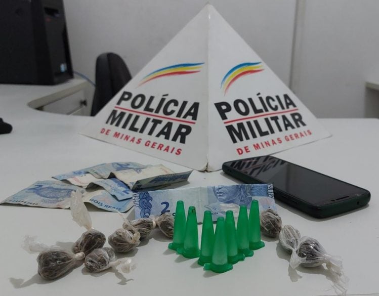 Adolescente é apreendido com drogas no Bela Vista