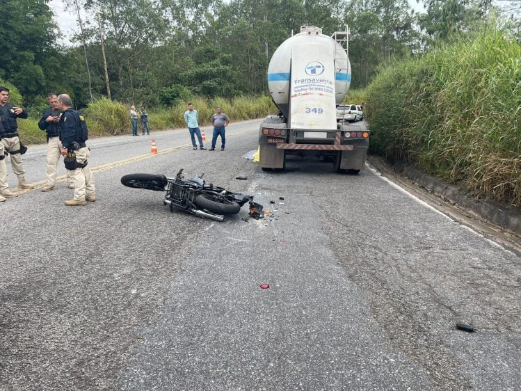 Motociclista morre em acidente na BR-381 em São Gonçalo