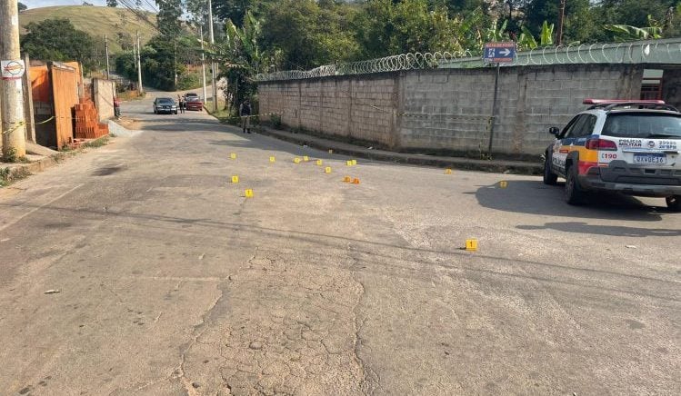 Homem é socorrido após ser baleado no Ribeira de Cima