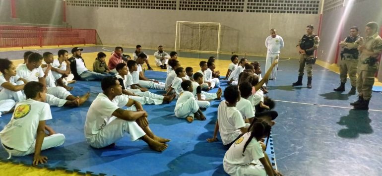 Polícia Militar realiza Roda de Conversa com integrantes do Grupo Fênix Capoeira em Mariana