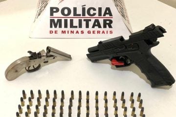 PM apreende garrucha e pistola ao verificar denúncia anônima