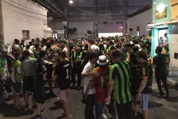 Torcida do América mostra confiança antes de pegar Atlético na Libertadores
