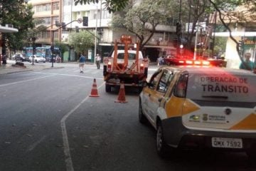 Para evitar furtos de cabeamento, BHTrans troca cabos de semáforos