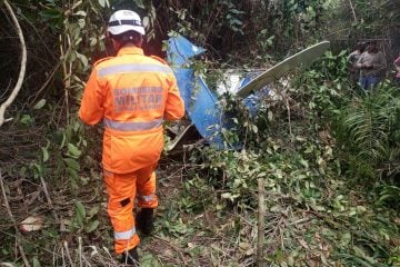 Homem morre após queda de avião em área de preservação ambiental