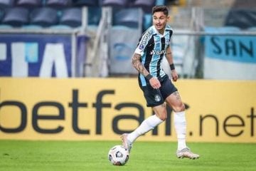 Diogo Barbosa, do Grêmio, deverá ser titular contra o Cruzeiro na Série B