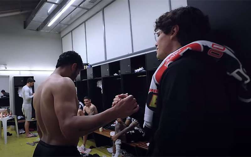 Motivação, golaço, virada e festa: veja os bastidores de Atlético x Avaí