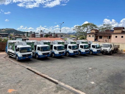 Itaurb aluga seis caminhões para a coleta de lixo por quase R$ 1 milhão