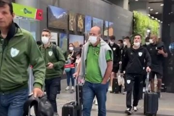 Alencar mostra bastidores da chegada do América a Ibagué, na Colômbia