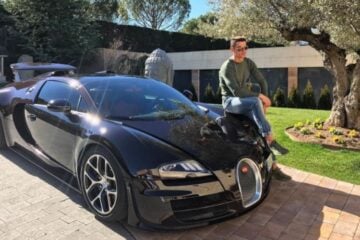 Funcionário bate carro de Cristiano Ronaldo avaliado em R$ 10 milhões