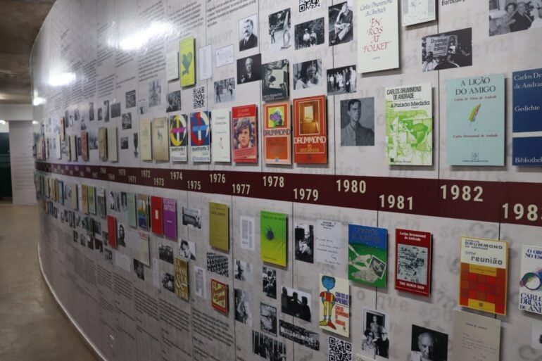 FCCDA abre Festival de Inverno com exposição sobre Drummond