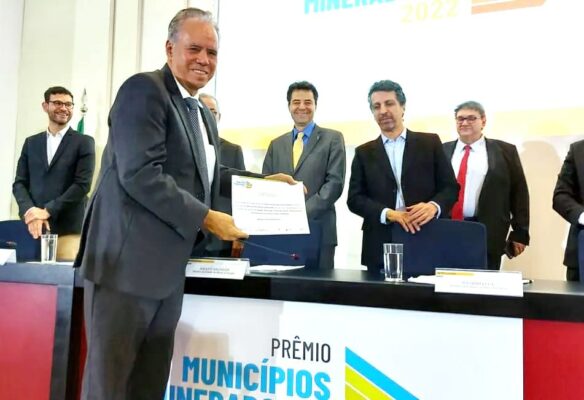 São Gonçalo do Rio Abaixo é vencedora em duas categorias do Prêmio Municípios Mineradores