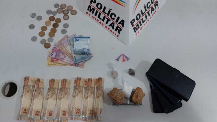 Mulher é presa durante operação contra o tráfico em Itabira
