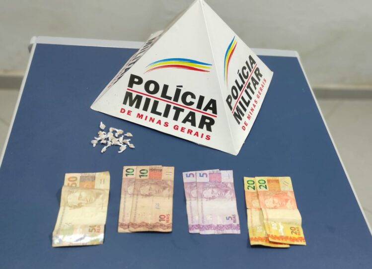 Suspeito de tráfico drogas é preso em Santa Maria de Itabira
