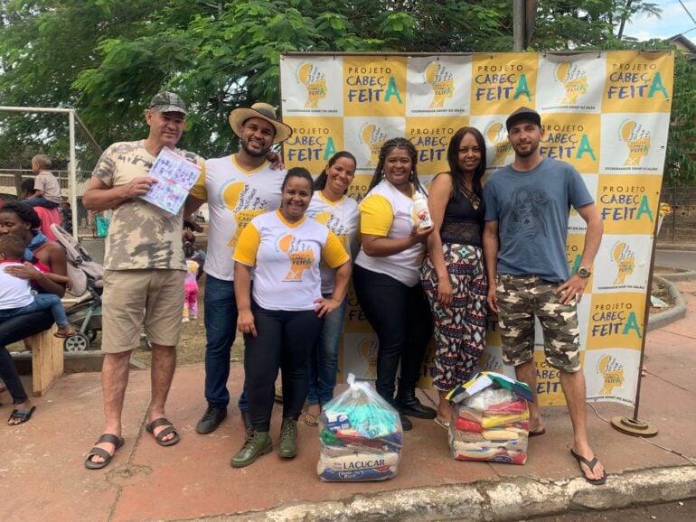 Projeto Cabeça Feita promove ação social no bairro João XXIII