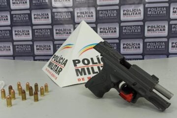 Homem é preso com pistola e cocaína em Itabira