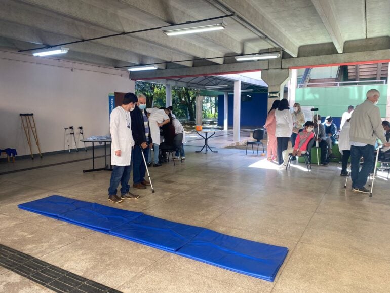 Evento “Se liga, não caia!” aborda métodos para prevenção de tombos e quedas em casa