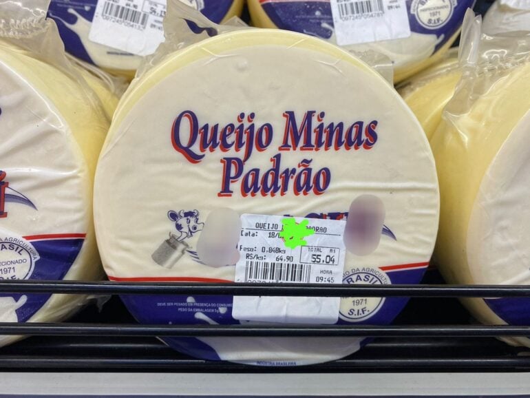 Preço do queijo dispara em Itabira; valores ultrapassam o quilo da picanha
