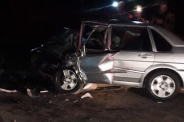 Colisão frontal deixa um morto e outro ferido na MG-010