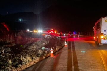 Ciclista morre em acidente com ônibus em Catas Altas