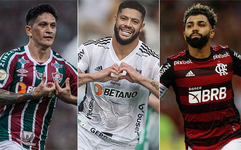 Cano, Hulk, Gabigol… veja ranking dos artilheiros da Série A em 2022