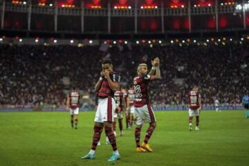 Flamengo atropela o Atlético-GO no Maracanã e dorme no G4 do Brasileiro