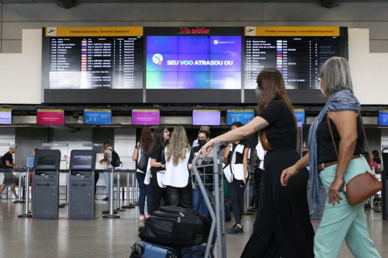 Viagens têm queda de 41% entre 2019 e 2021