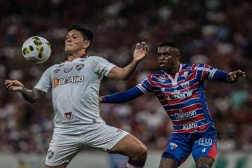 Cano comemora vitória do Fluminense na Copa do Brasil