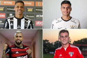 Clubes da Série A chegam a 60 contratações para o 2° semestre; veja todas