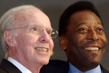 Pelé manda energias positivas a Zagallo, internado com quadro de infecção