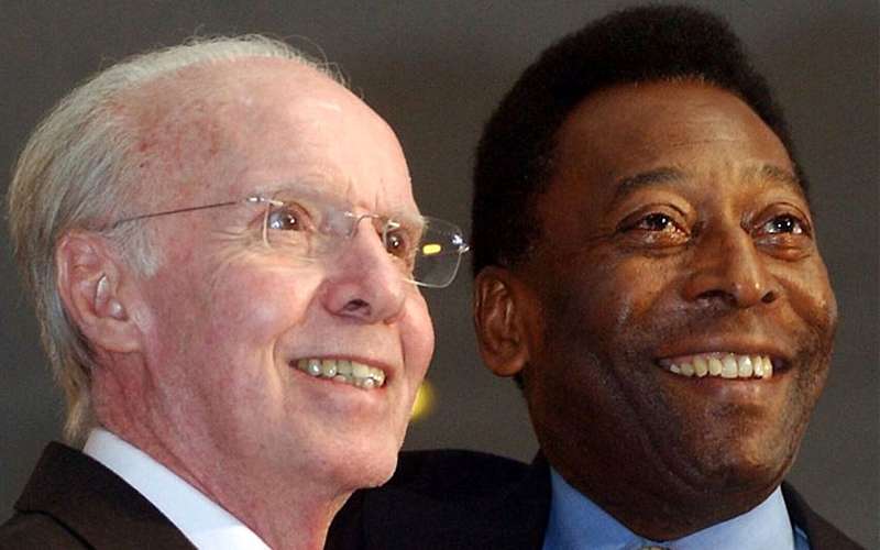 Pelé manda energias positivas a Zagallo, internado com quadro de infecção