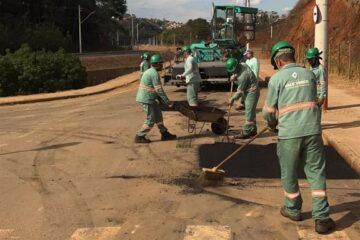 Prefeitura de Itabira retoma obras de recuperação da avenida Integração